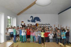 Ganztagsteam der Heideschule unterstützt das deutsche Team in Brasilien